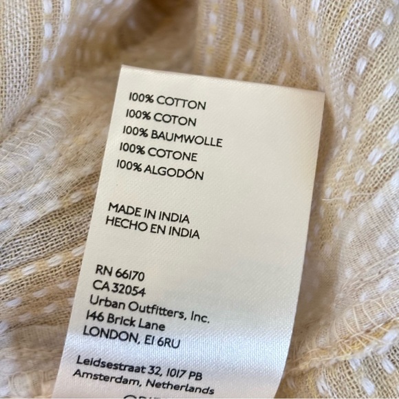 FREE PEOPLE Sweet Escape Drawstring Pant in Cream Size S - Picture 11 of 12